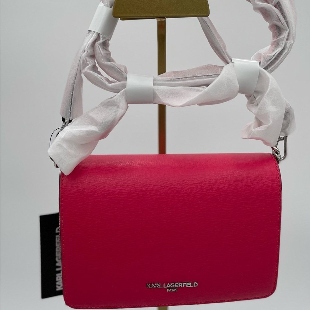 Karl Lagerfeld Hot Pink Crossbody Bag